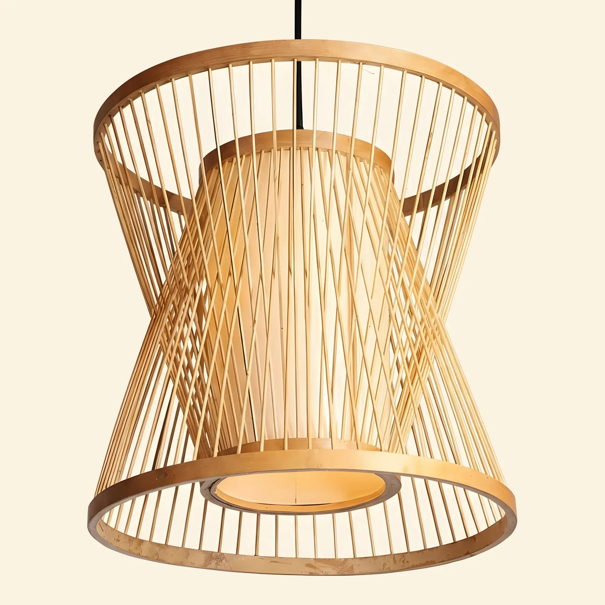 Indoor Bamboo Lamp | Hanging Pendant Light